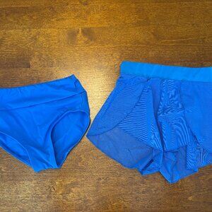 Tiger Friday Petal Shorts (Child Large) w/Matching Brief (Child Medium)